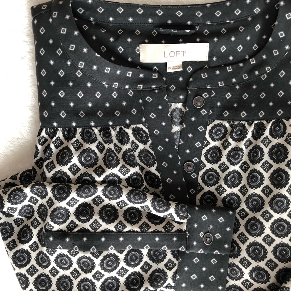 LOFT patterned dress